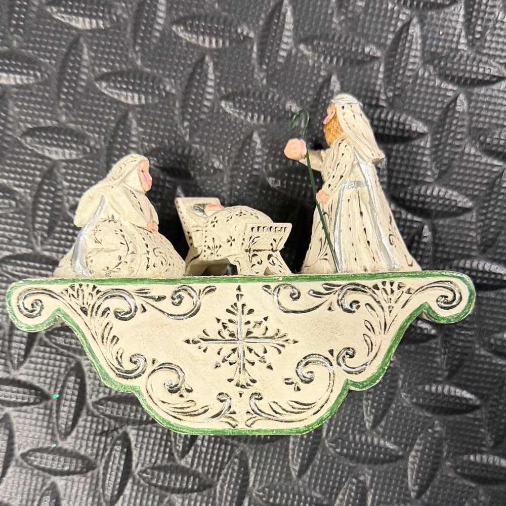 Vintage Nativity Scene Figurine